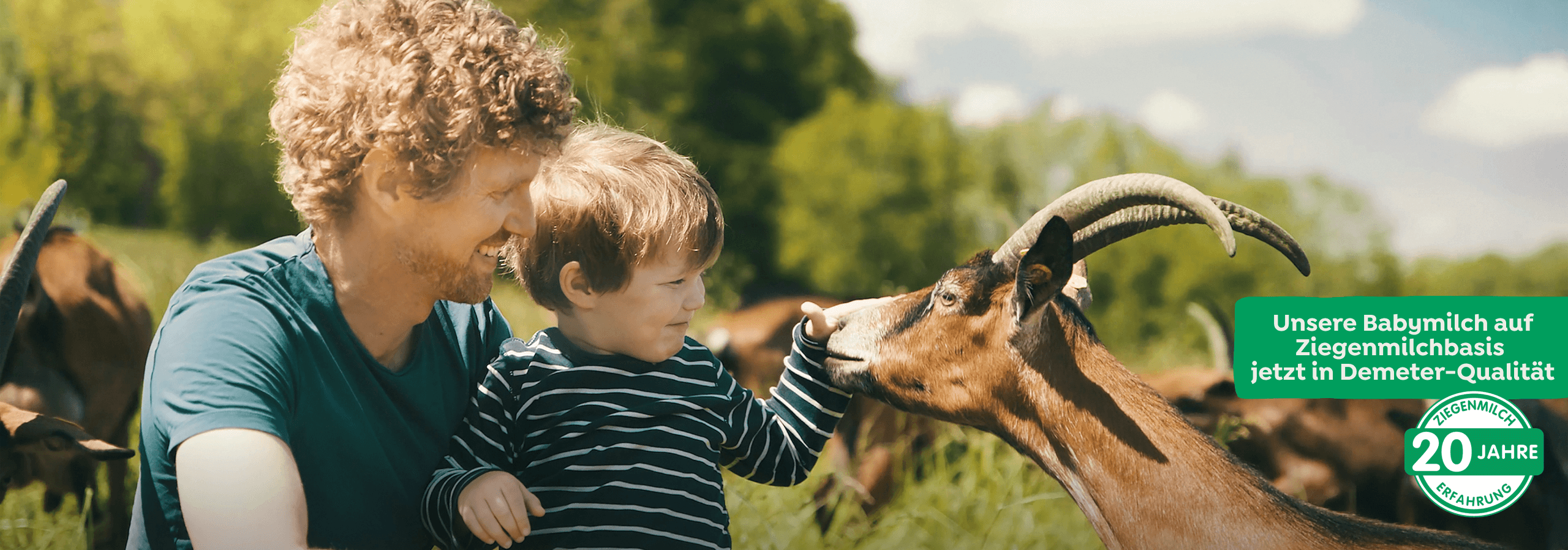 Ziegenmilch für dein Baby