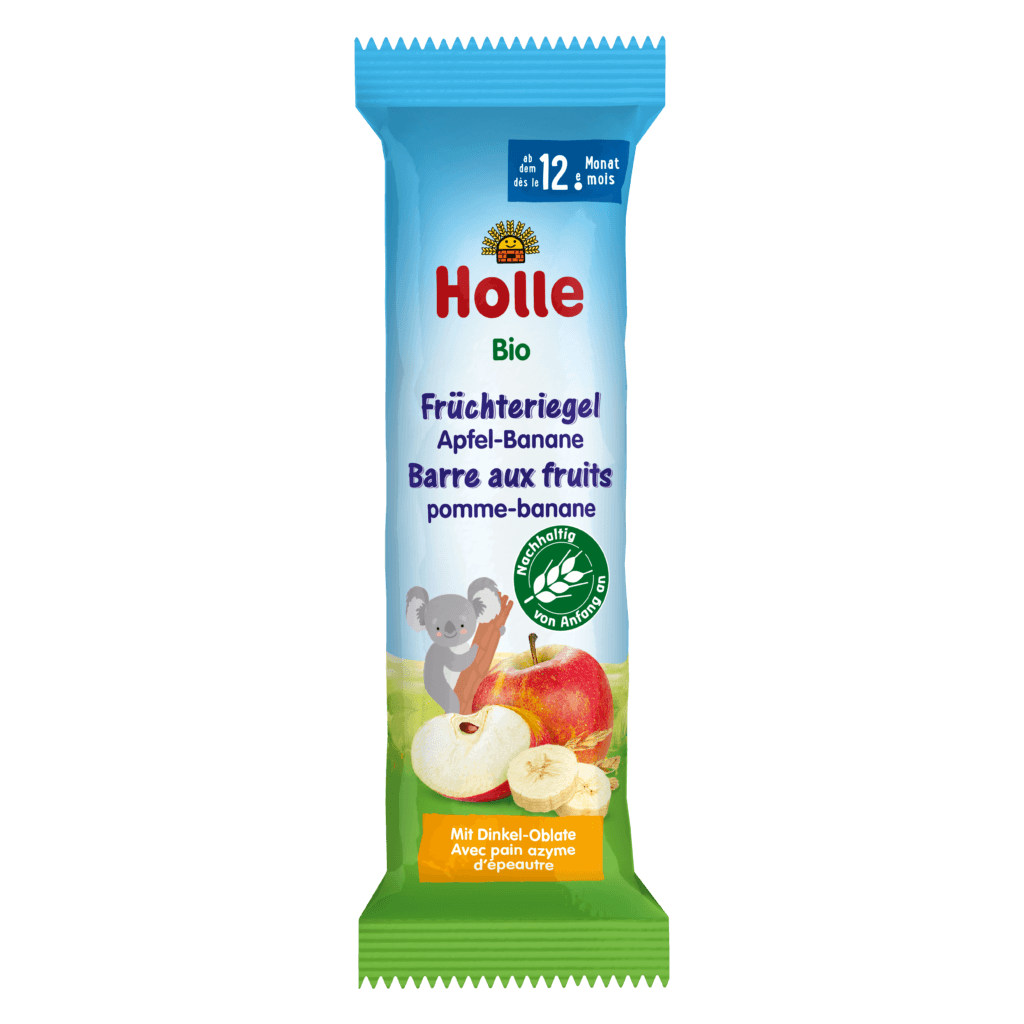 Organic Fruit and Cereal Bar Apple-Banana