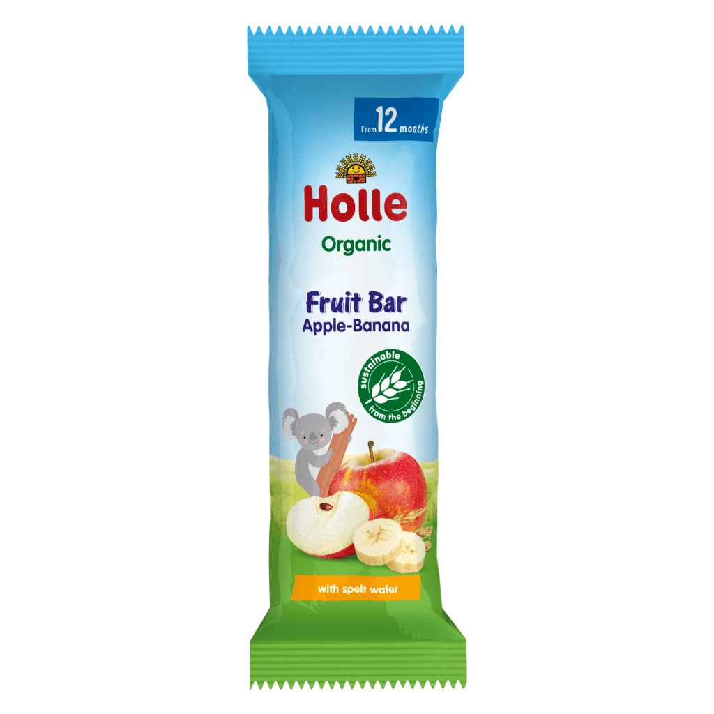 Organic Fruit and Cereal Bar Apple-Banana