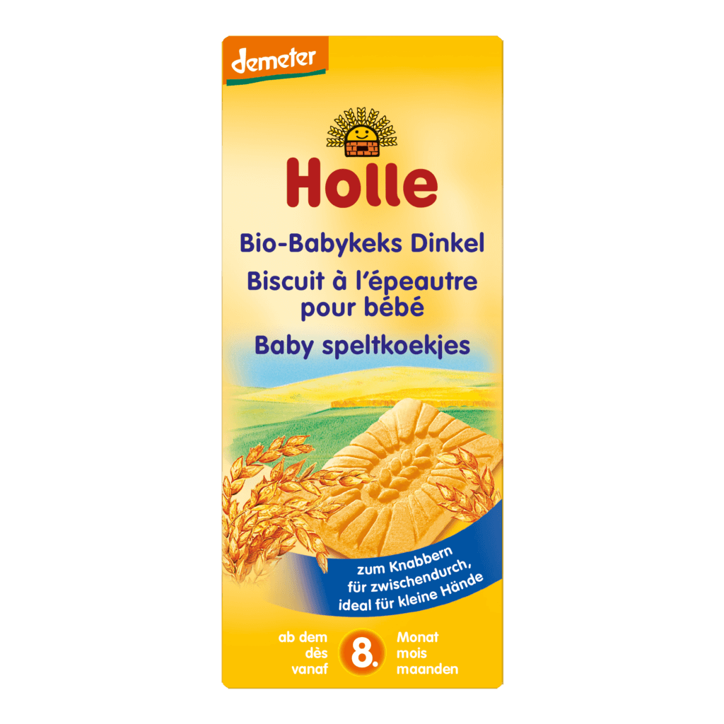 Biscuit à l’épeautre pour bébé bio