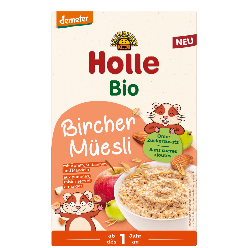 Organic Wholegrain Bircher muesli