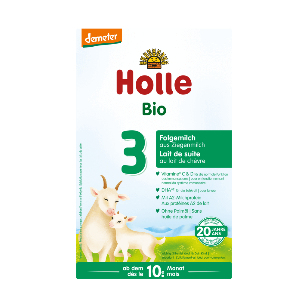 Lait de suite 3 bio au lait de chèvre