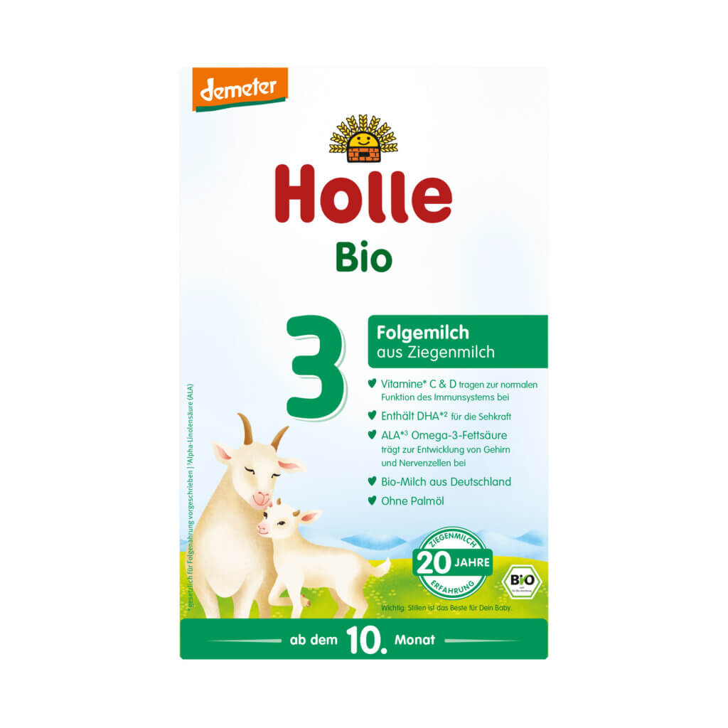 Bio-Folgemilch 3 aus Ziegenmilch