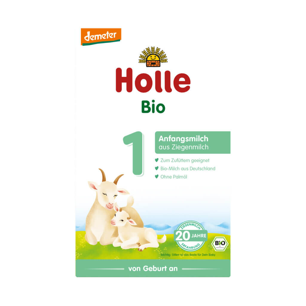 Bio-Anfangsmilch 1 aus Ziegenmilch